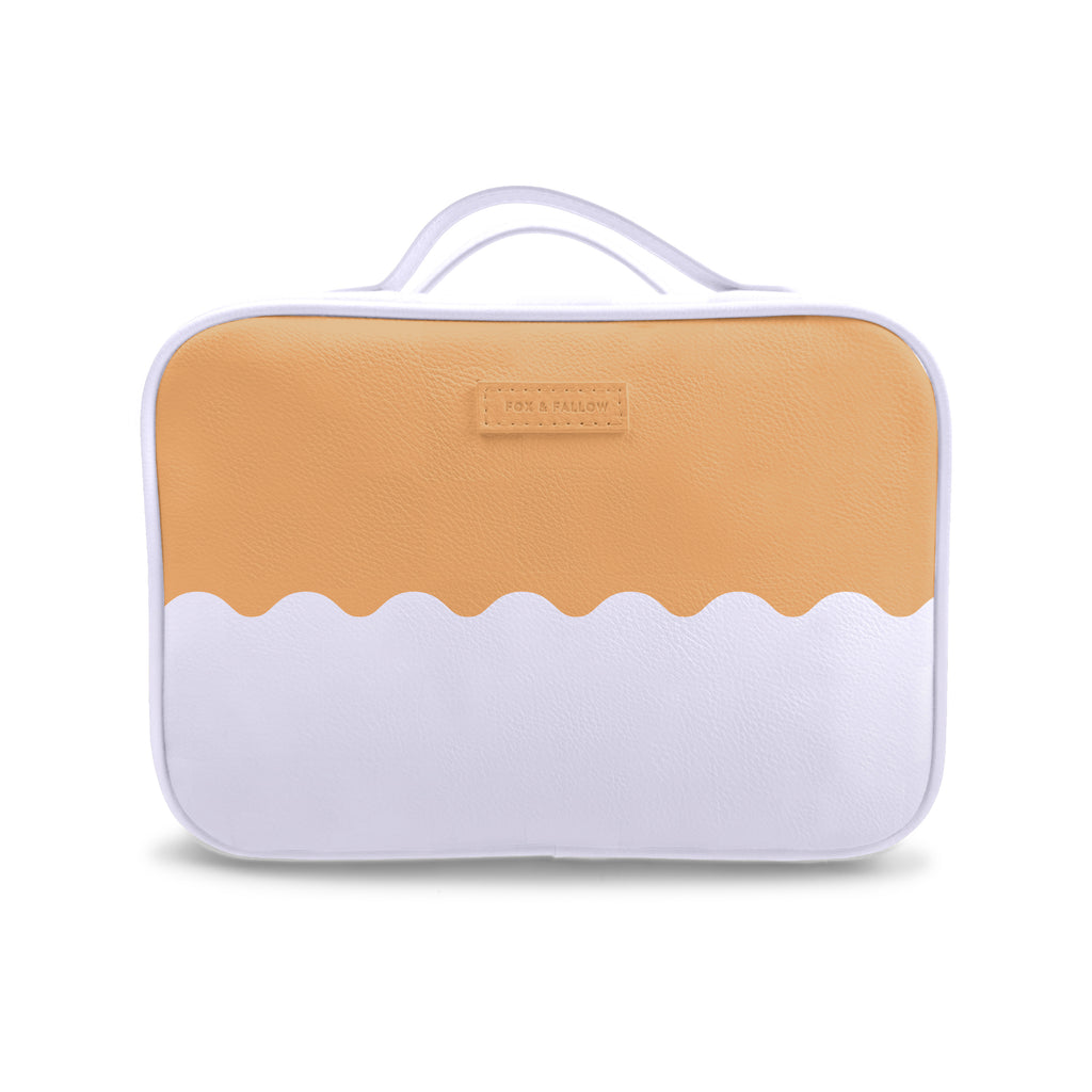 Lilac Ripple Cosmetic Bag– Fox Fallow - Main Image