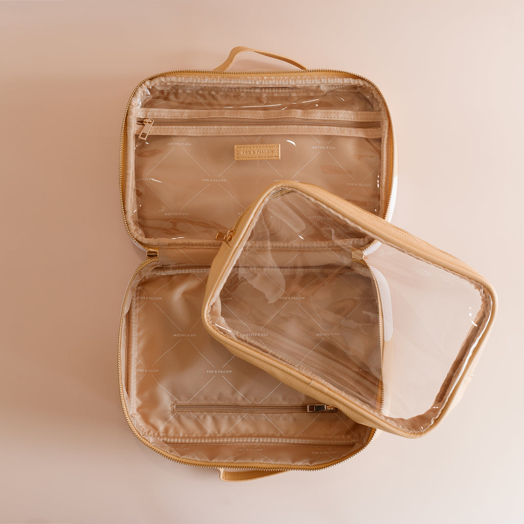 Lilac Ripple Cosmetic Bag