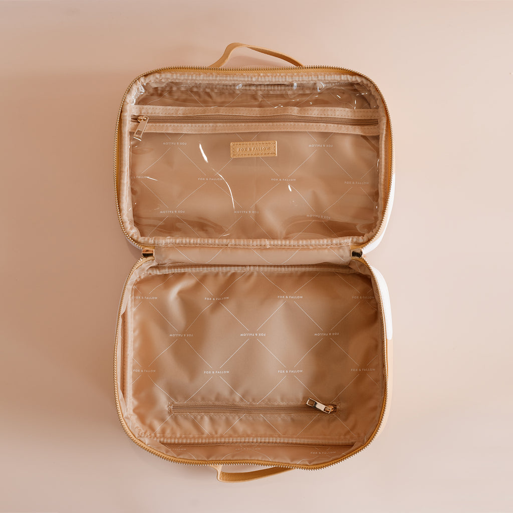 Lilac Ripple Cosmetic Bag