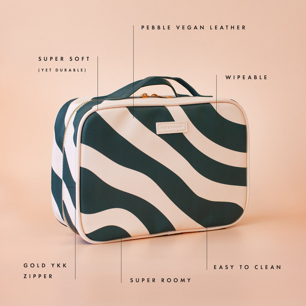 Forest Swirl Cosmetic Bag - SECONDS