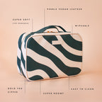 Forest Swirl Cosmetic Bag - SECONDS