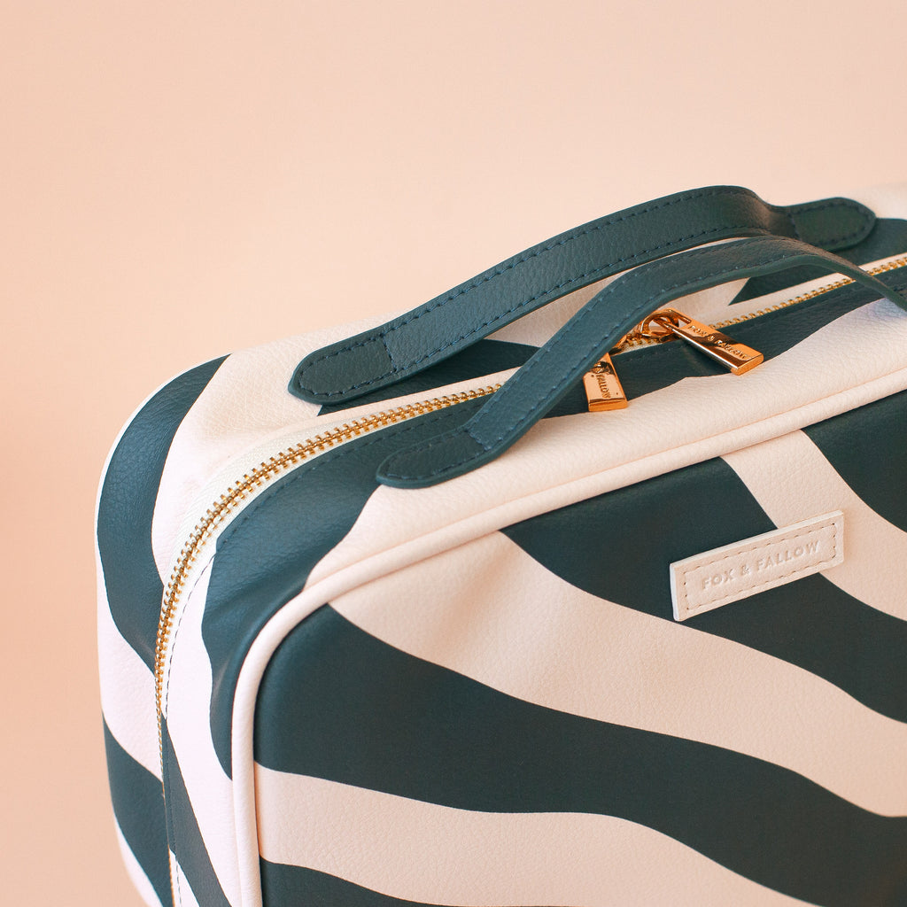Forest Swirl Cosmetic Bag - SECONDS