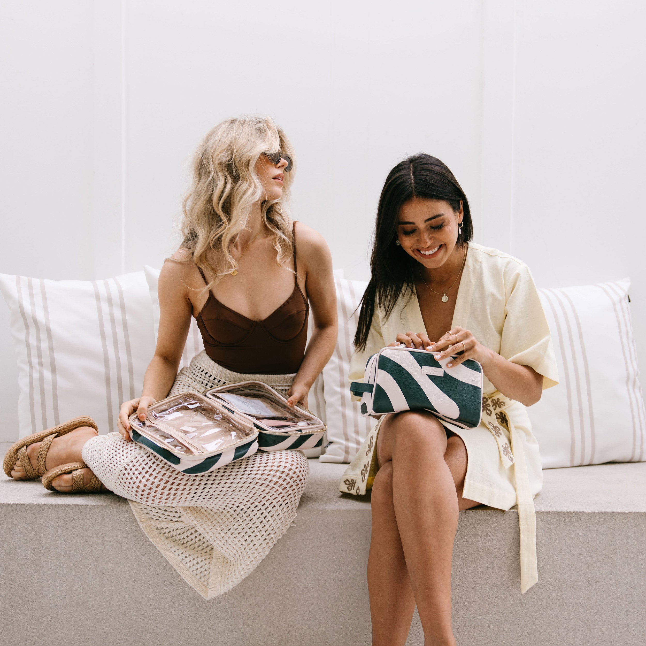 Forest Swirl Cosmetic Bag - SECONDS