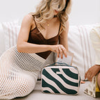 Forest Swirl Cosmetic Bag - SECONDS