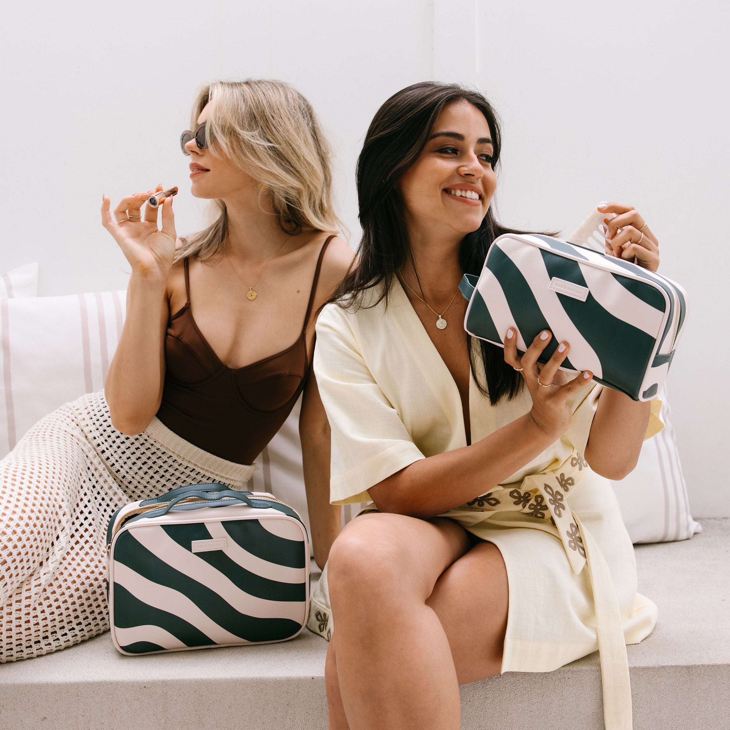Forest Swirl Cosmetic Bag - SECONDS