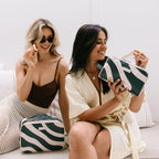 Forest Swirl Cosmetic Bag - SECONDS