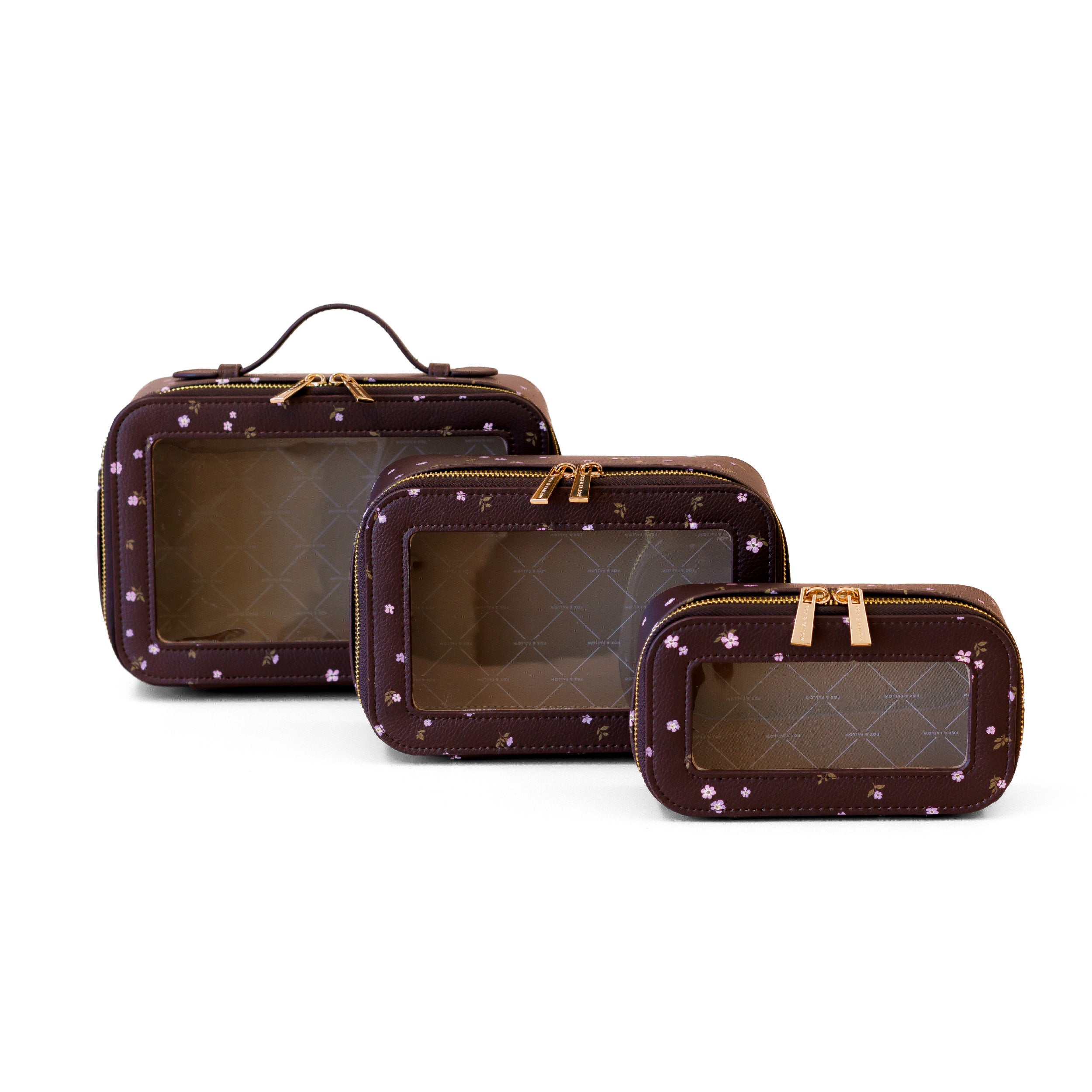 Wisteria Cosmetic Nested Trio Set