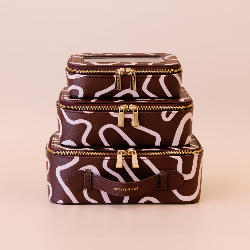 Como Cosmetic Nested Trio Set