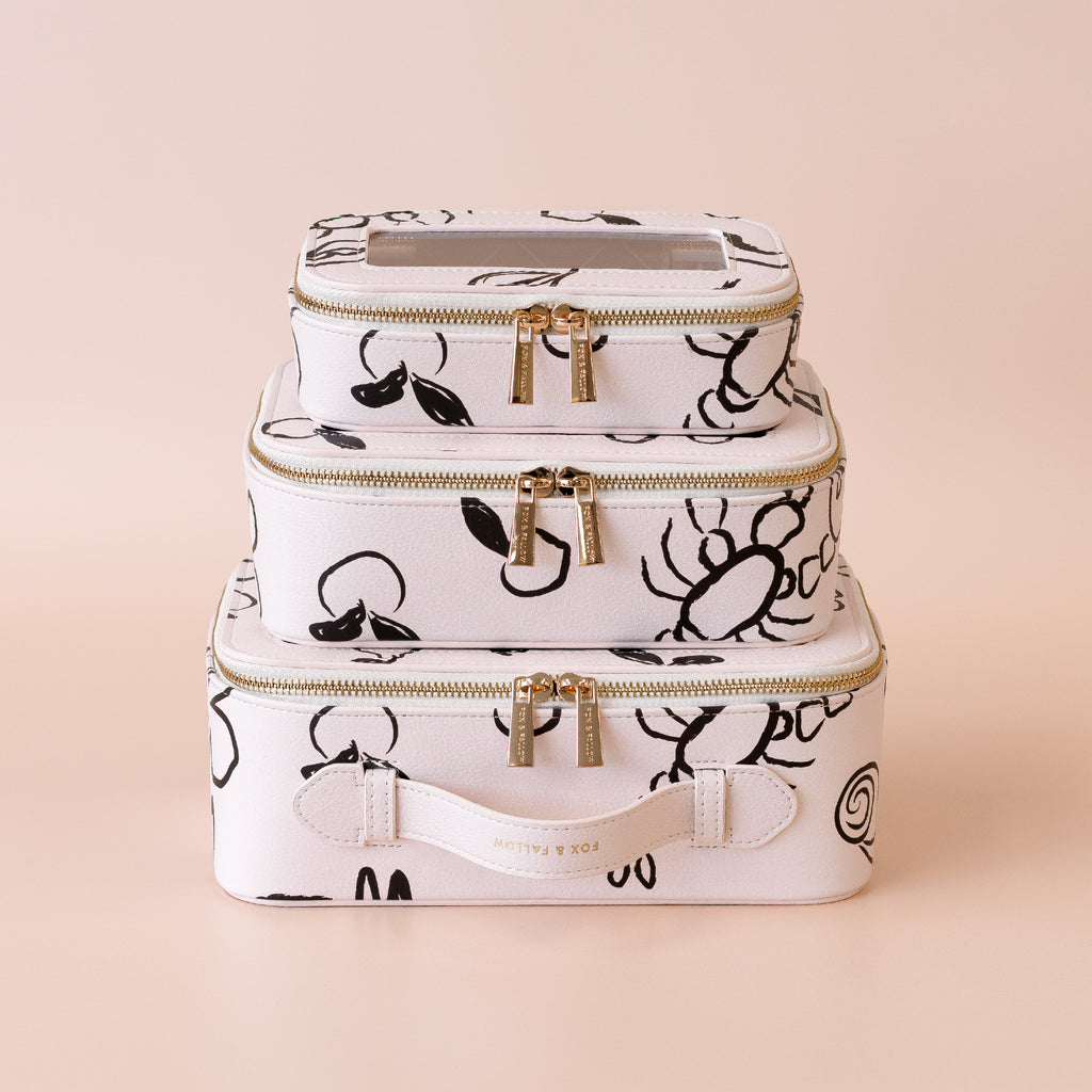 Amalfi Cosmetic Nested Trio Set