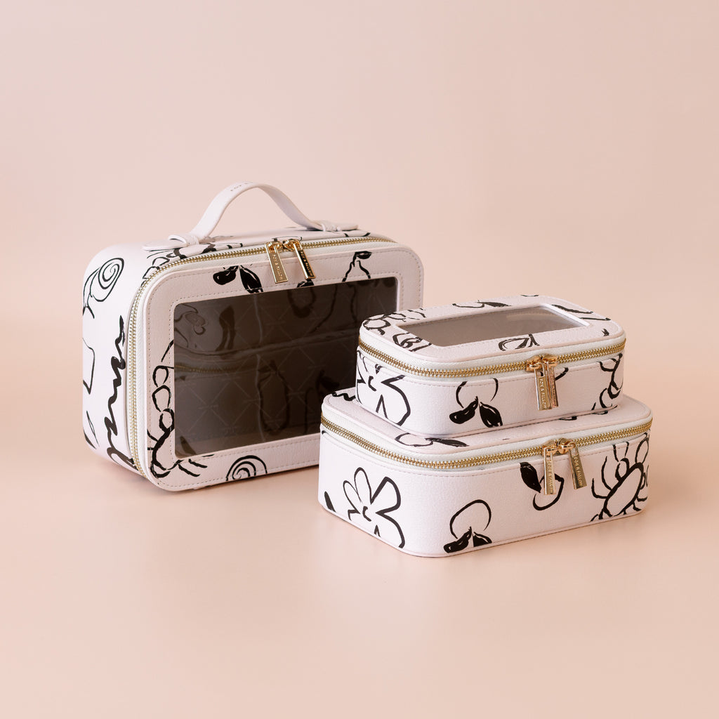 Amalfi Cosmetic Nested Trio Set