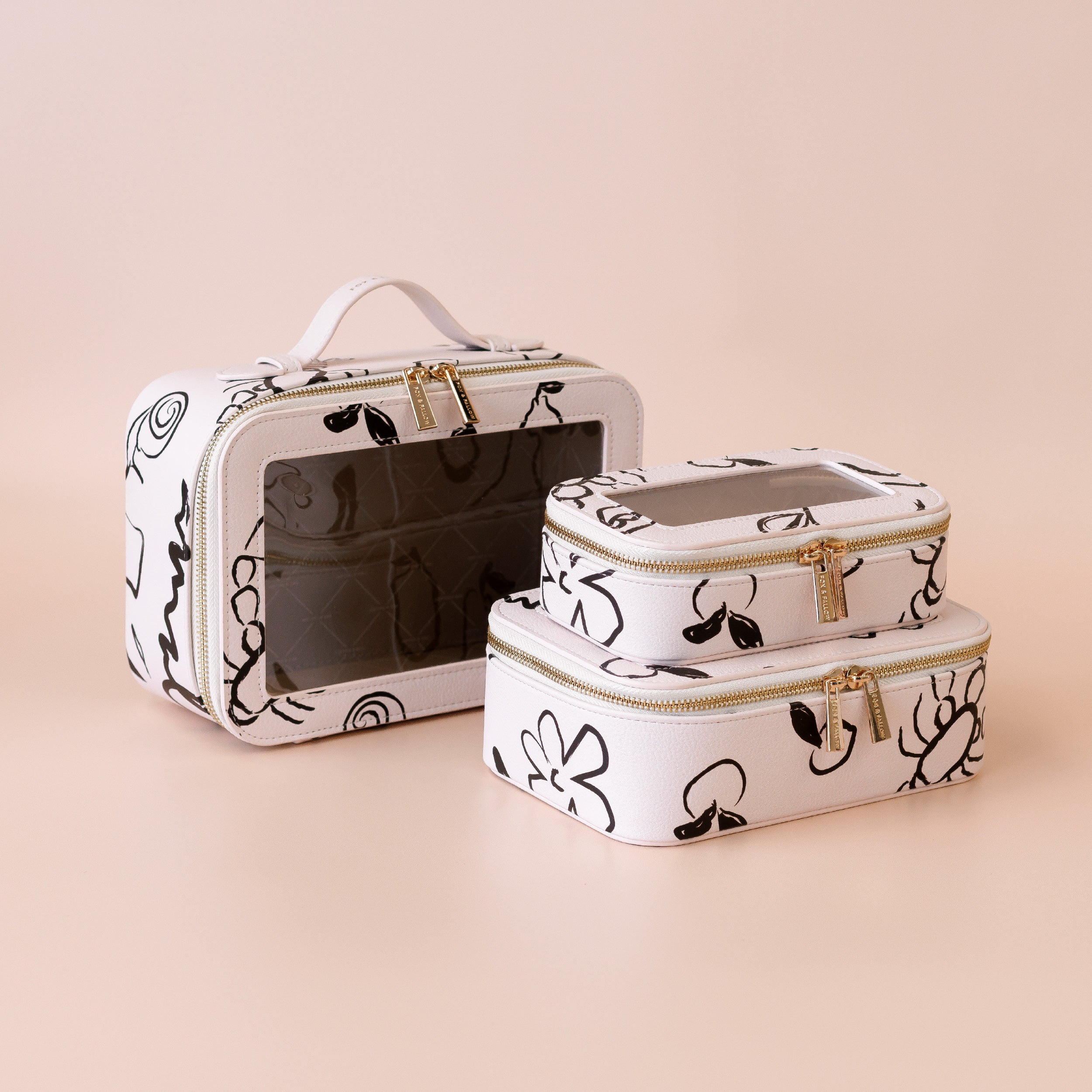 Amalfi Cosmetic Nested Trio Set