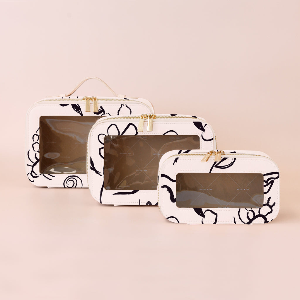 Amalfi Cosmetic Nested Trio Set - PRE-ORDER (MAY)