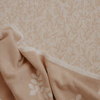 Golden Vines Organic Fitted Bassinet Sheet/Change Pad Cover