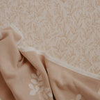 Golden Vines Organic Fitted Cot Sheet - SECONDS