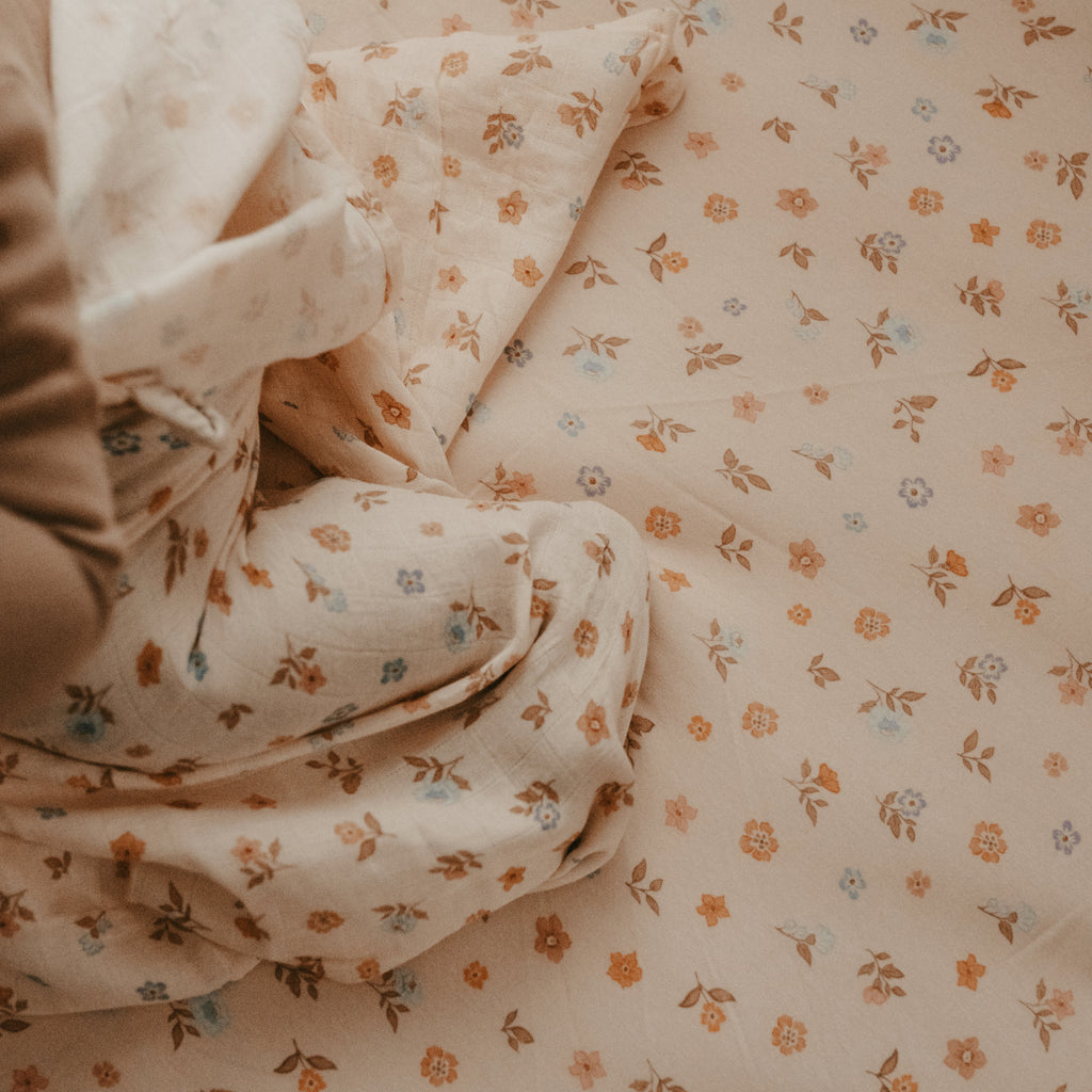 Meadow Organic Fitted Cot Sheet