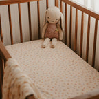 Meadow Organic Fitted Cot Sheet - SECONDS