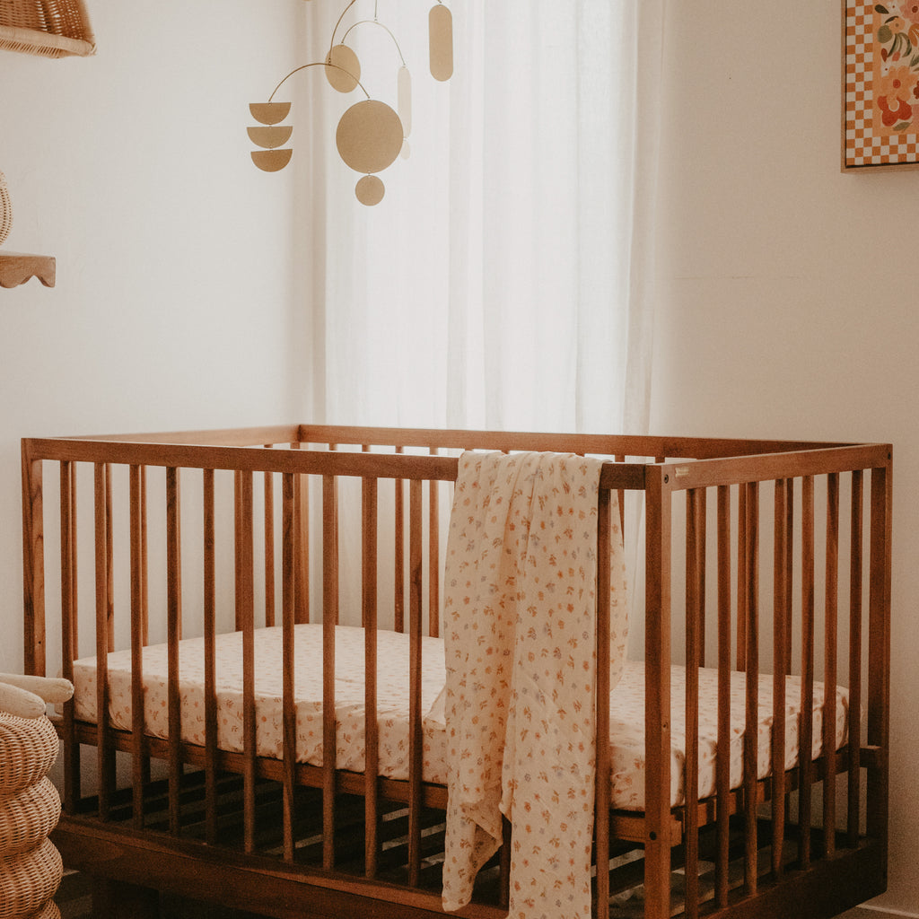 Meadow Organic Fitted Cot Sheet