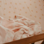 Daisy Chain Organic Fitted Cot Sheet - SECONDS