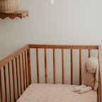 Daisy Chain Organic Fitted Cot Sheet - SECONDS