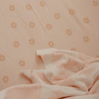 Daisy Chain Organic Fitted Cot Sheet - SECONDS