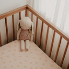 Daisy Chain Organic Fitted Cot Sheet - SECONDS