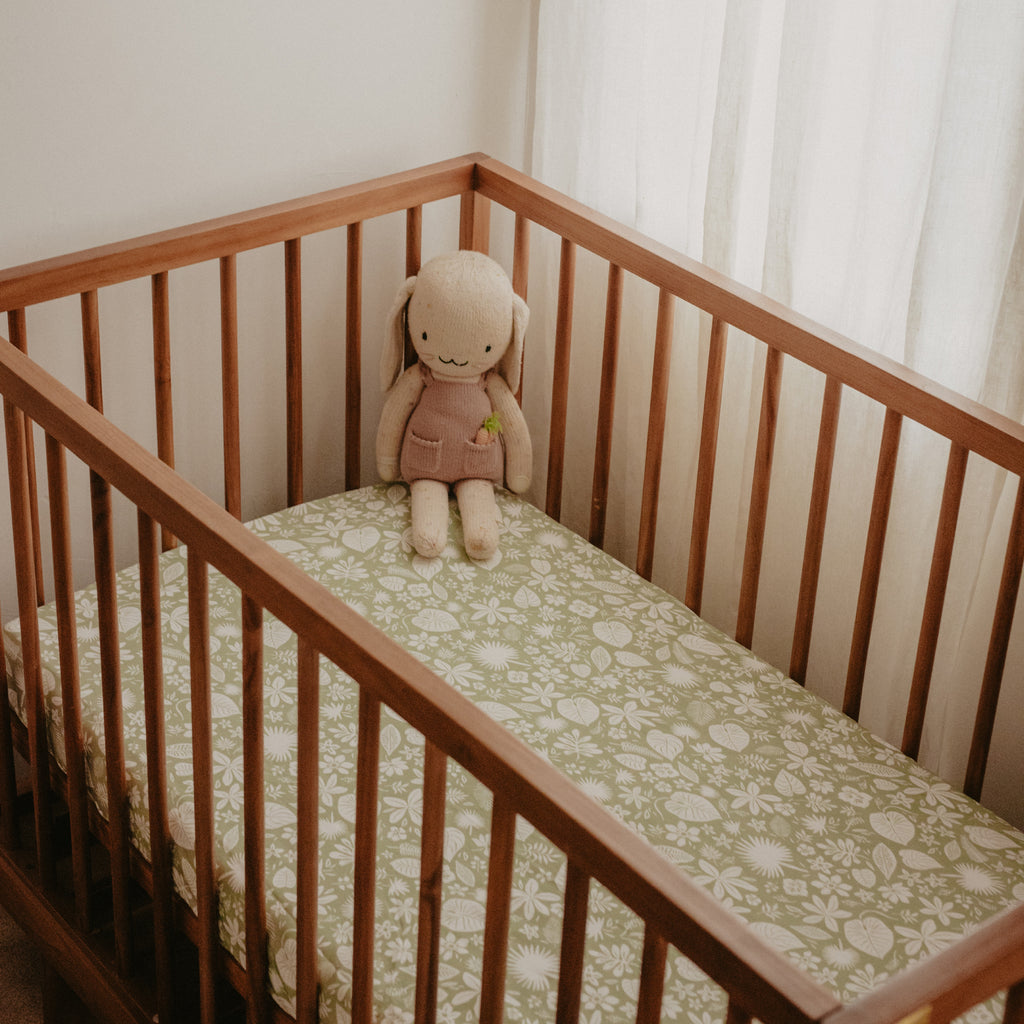 Zanzibar Organic Fitted Cot Sheet– Fox Fallow