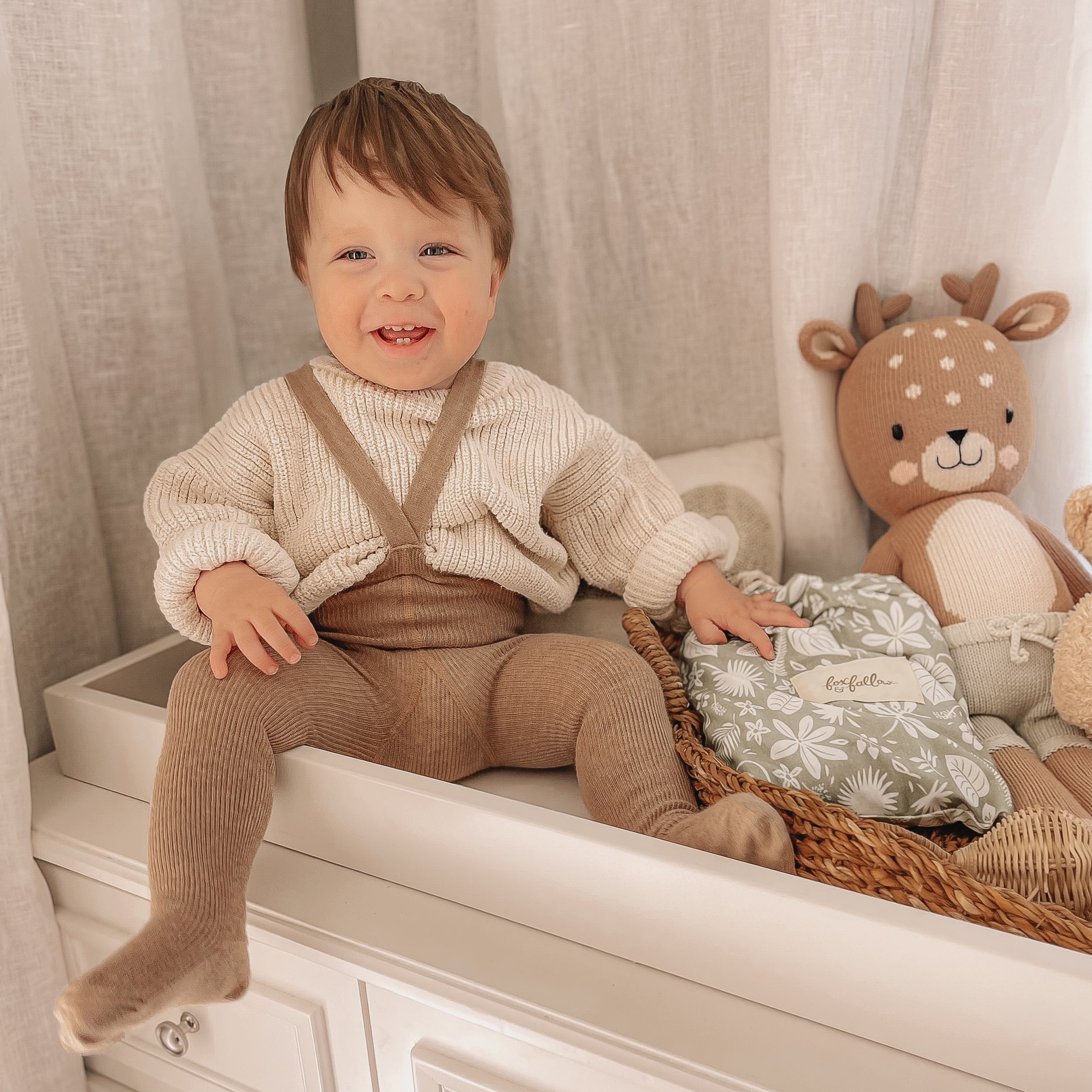 Zanzibar Organic Fitted Cot Sheet