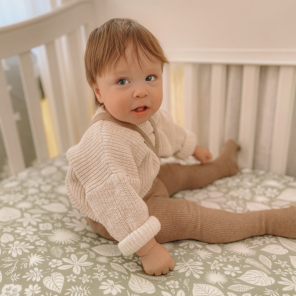 Zanzibar Organic Fitted Cot Sheet