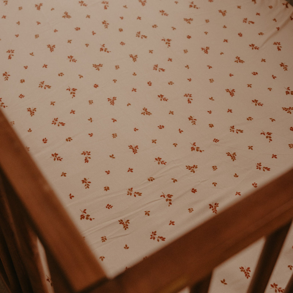 Birch Organic Fitted Cot Sheet - SECONDS