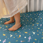 Ocean Creatures Marine Organic Fitted Bassinet Sheet/Change Pad Cover