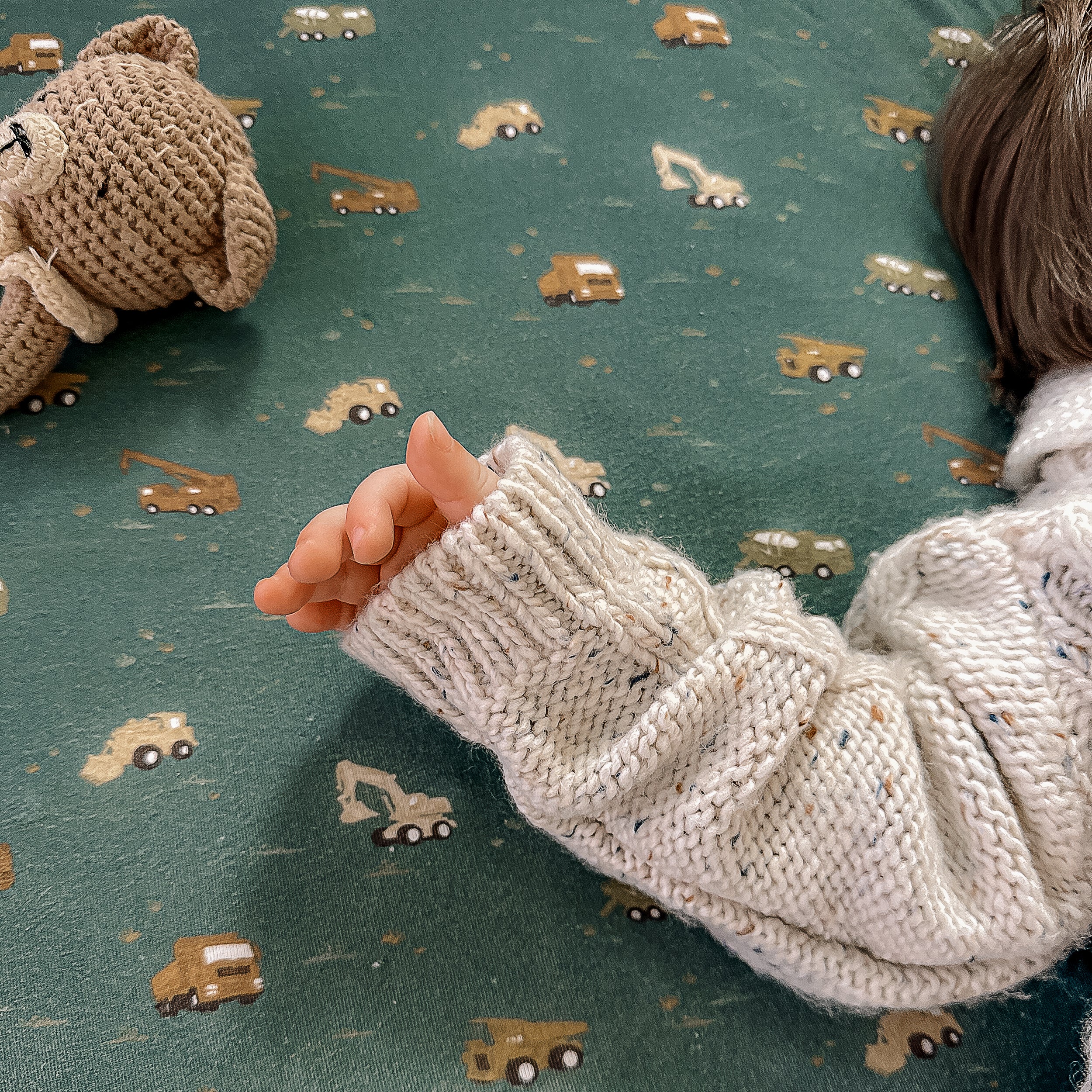 Trucks Organic Fitted Cot Sheet