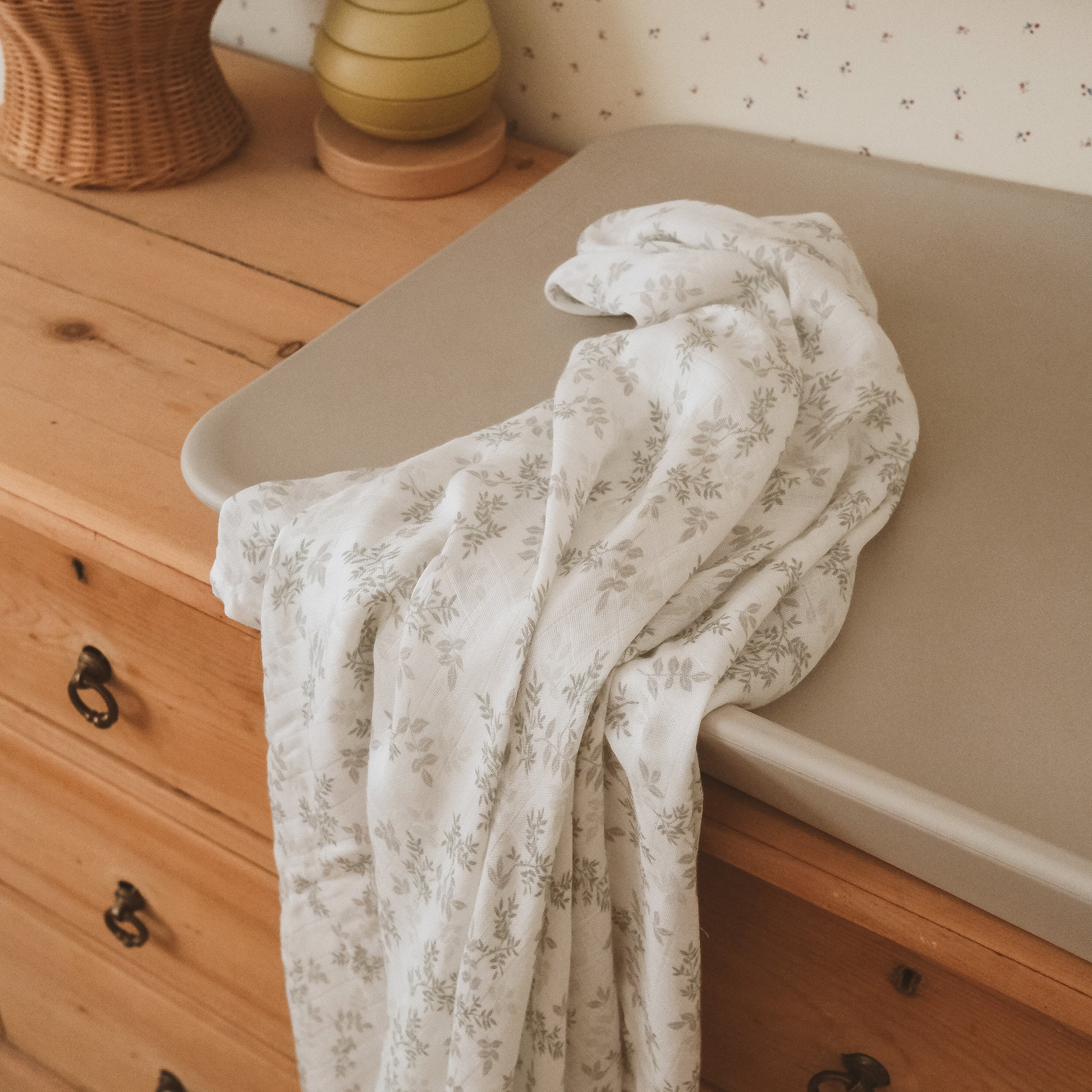 Cypress Organic Fitted Cot Sheet