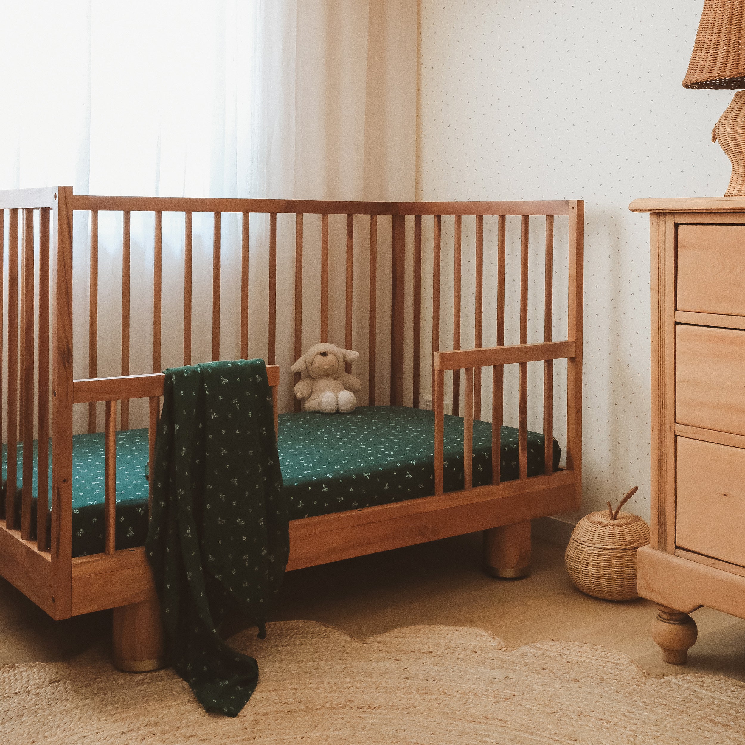 Spruce Organic Fitted Cot Sheet