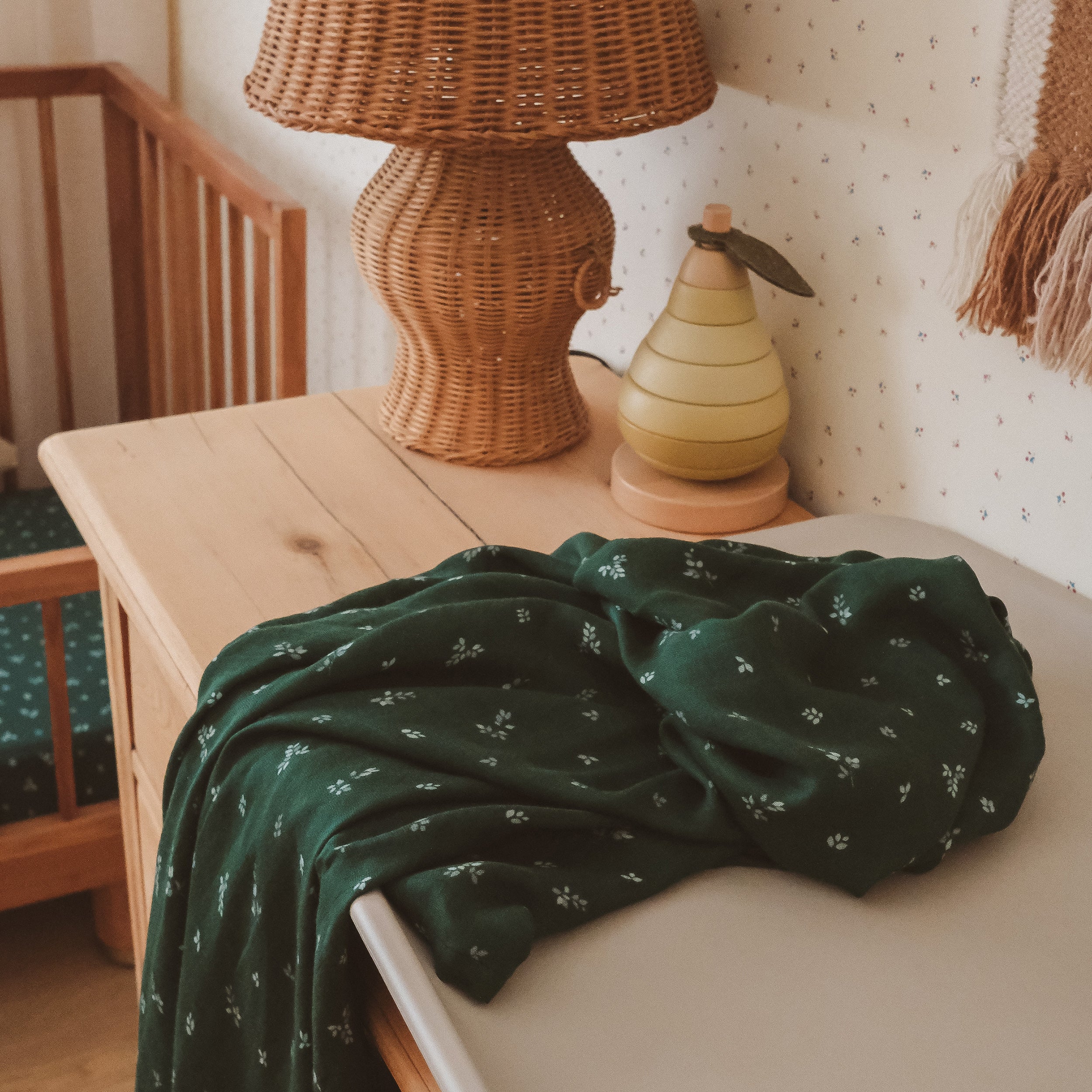 Spruce Organic Fitted Cot Sheet