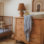 Forest Friends Cornflower Organic Muslin Wrap Swaddle - PRE-ORDER (ARRIVING APRIL)