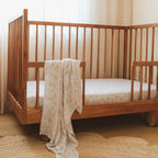 Delphinium Organic Fitted Cot Sheet