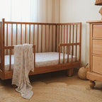 Delphinium Organic Fitted Cot Sheet