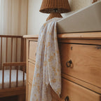 Delphinium Organic Fitted Cot Sheet