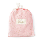 Dusty Roses Organic Fitted Cot Sheet