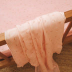 Dusty Roses Organic Fitted Cot Sheet