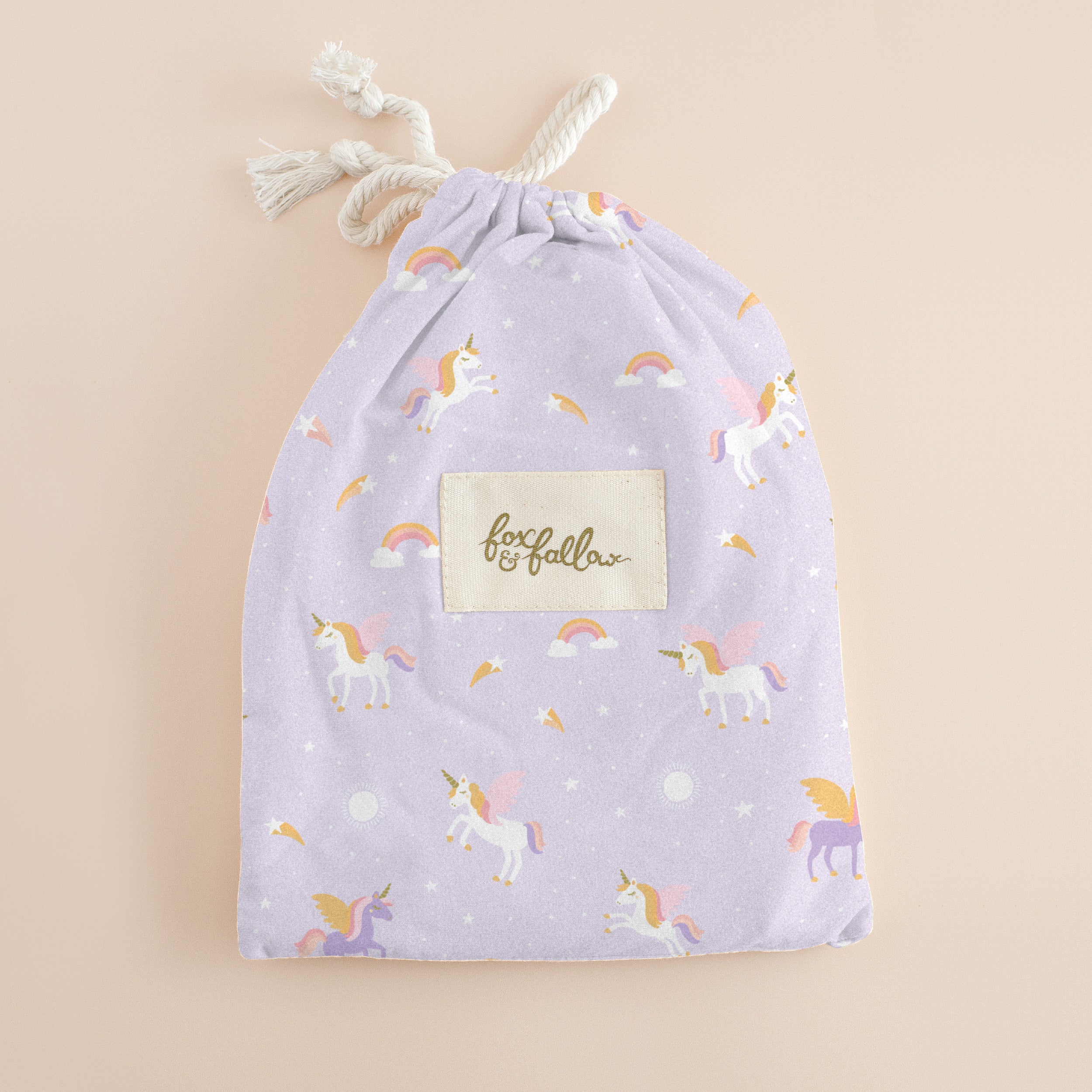 Unicorns Organic Fitted Cot Sheet - PRE-ORDER (MARCH)