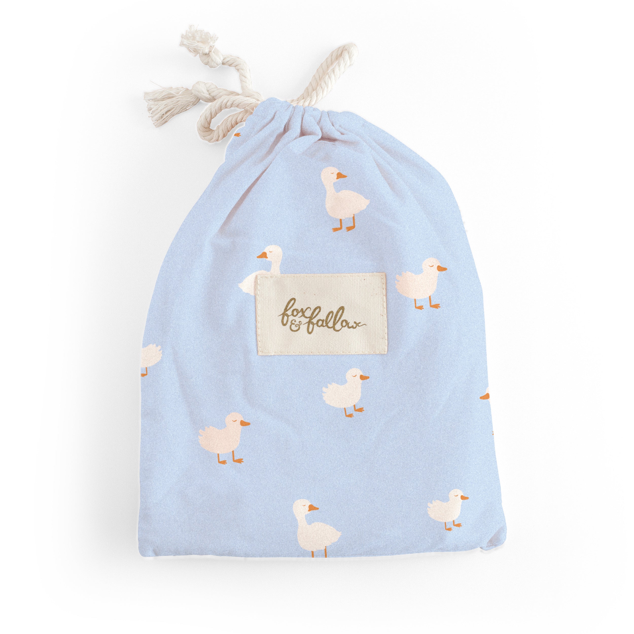 Blue Ducks Organic Fitted Cot Sheet - PRE-ORDER (MARCH)