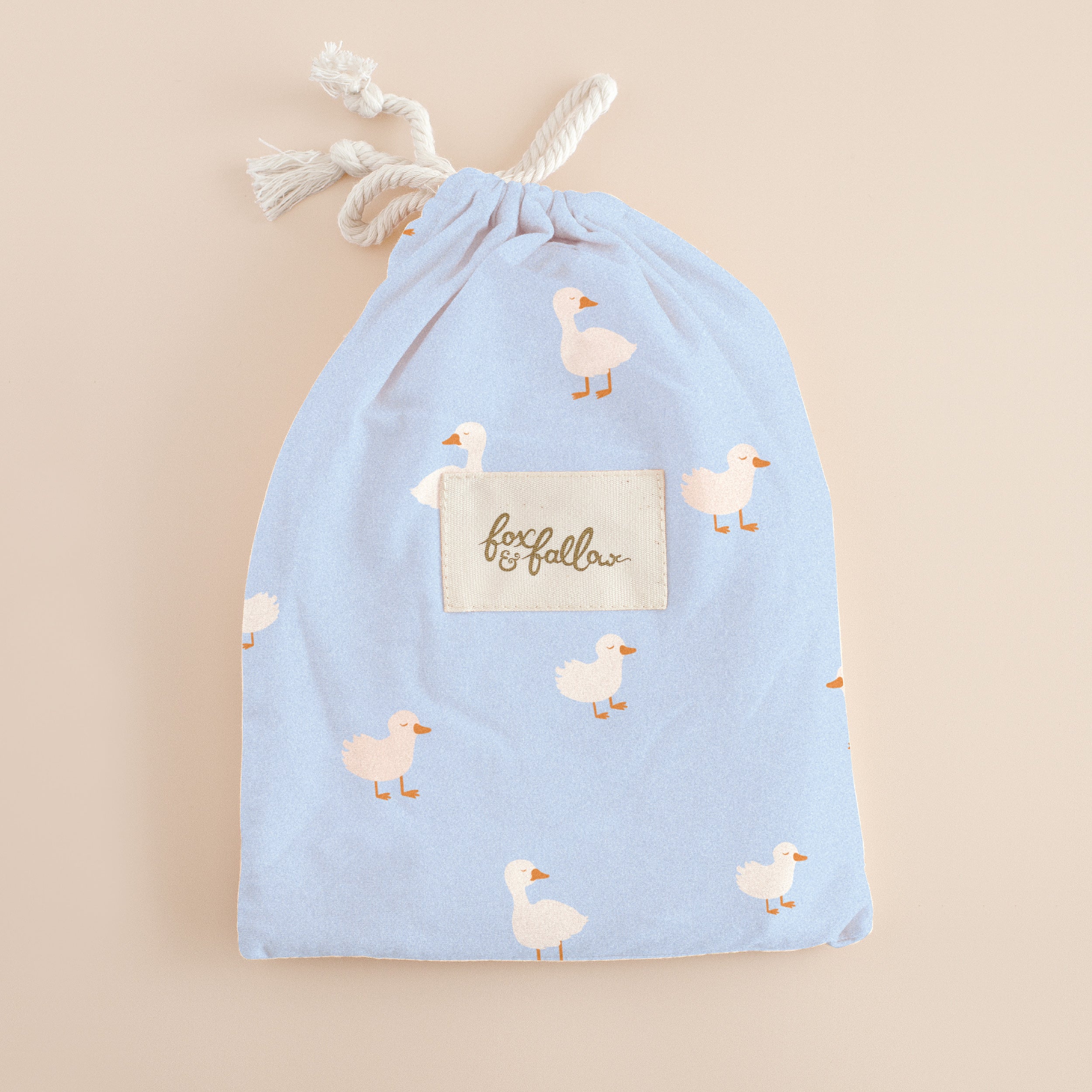 Blue Ducks Organic Fitted Cot Sheet - PRE-ORDER (MARCH)