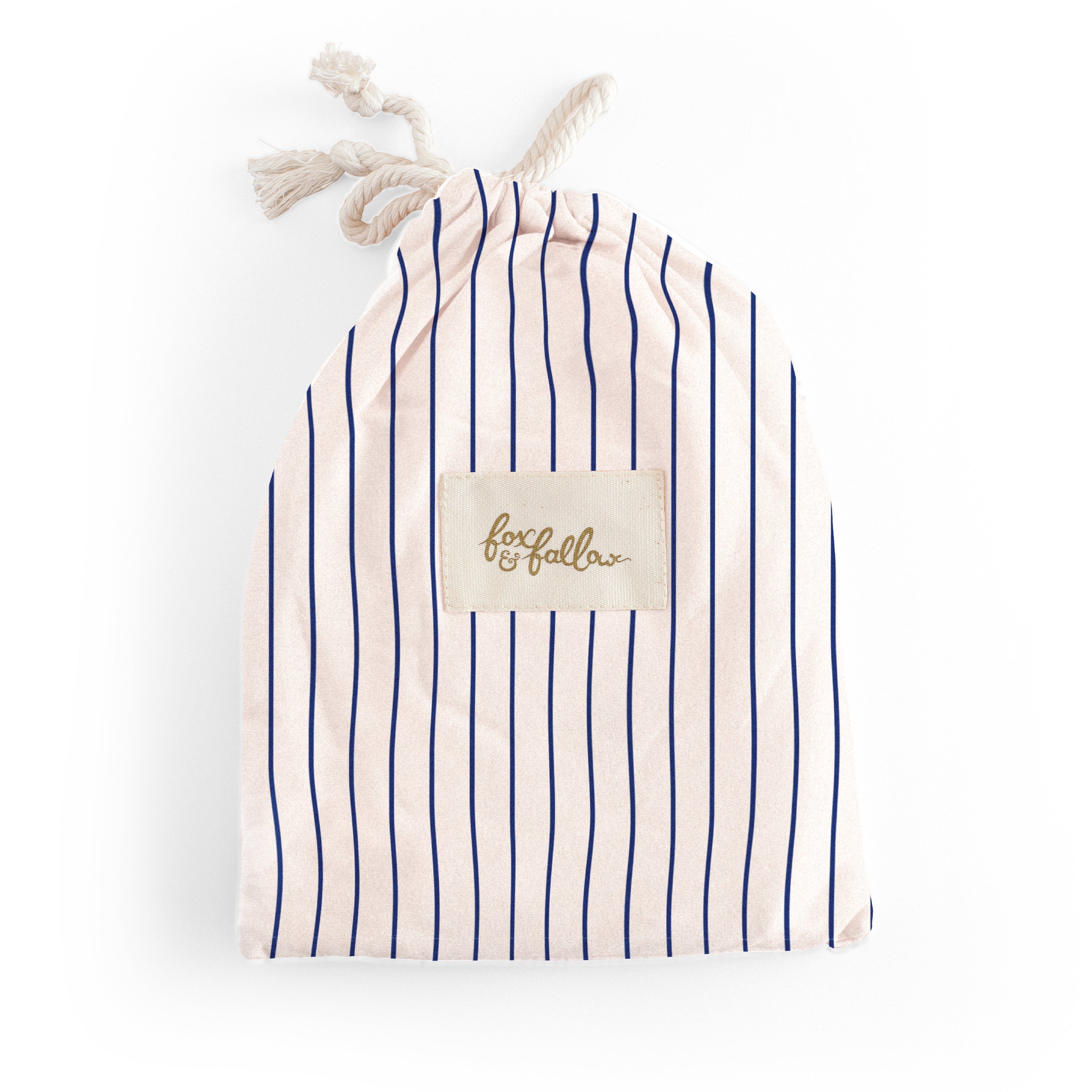 Breton Stripe Organic Fitted Cot Sheet - PRE-ORDER (MARCH)