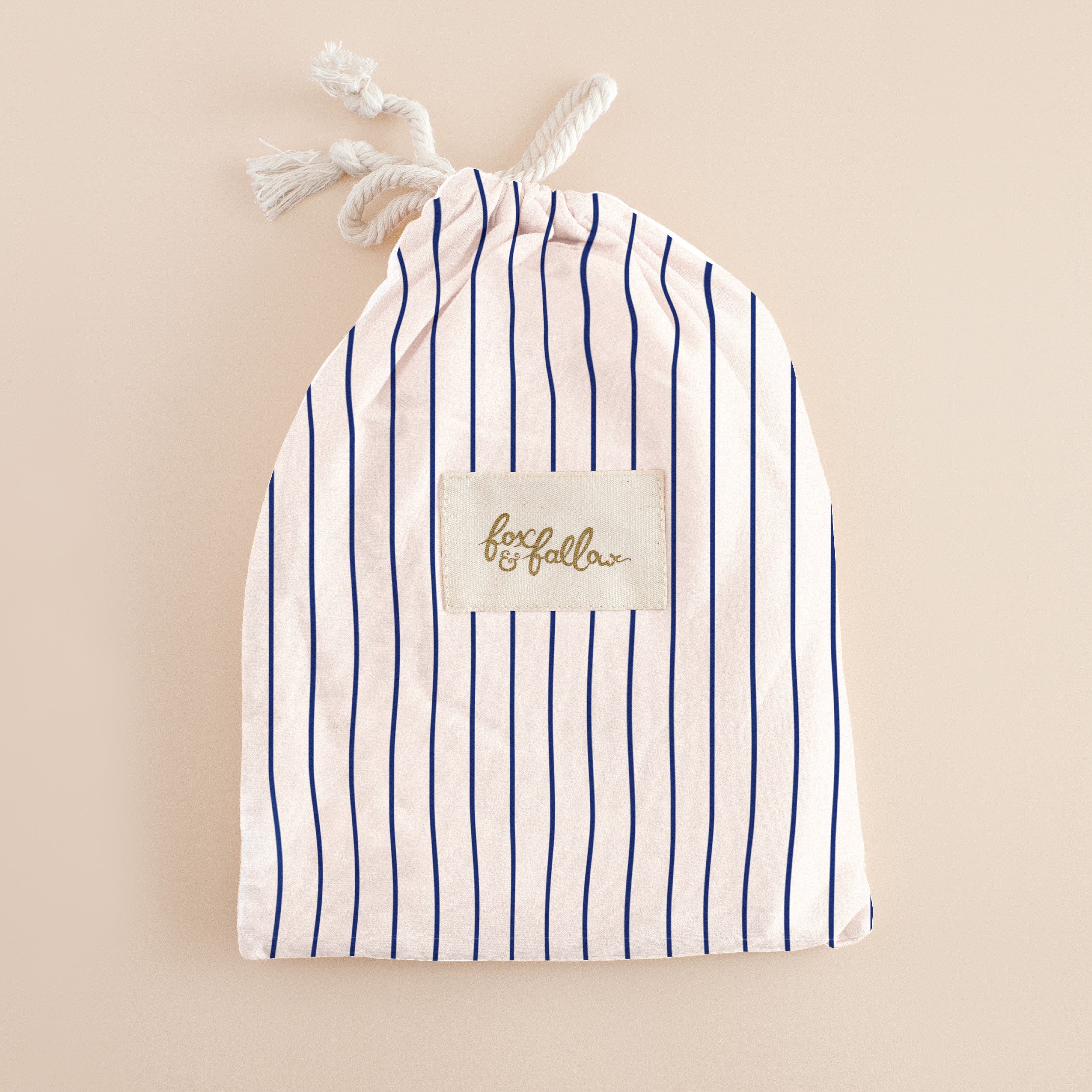 Breton Stripe Organic Fitted Cot Sheet - PRE-ORDER (MARCH)