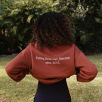 F&F Aesthetic Club 'Form Over Function' Crew - Rust - Unisex