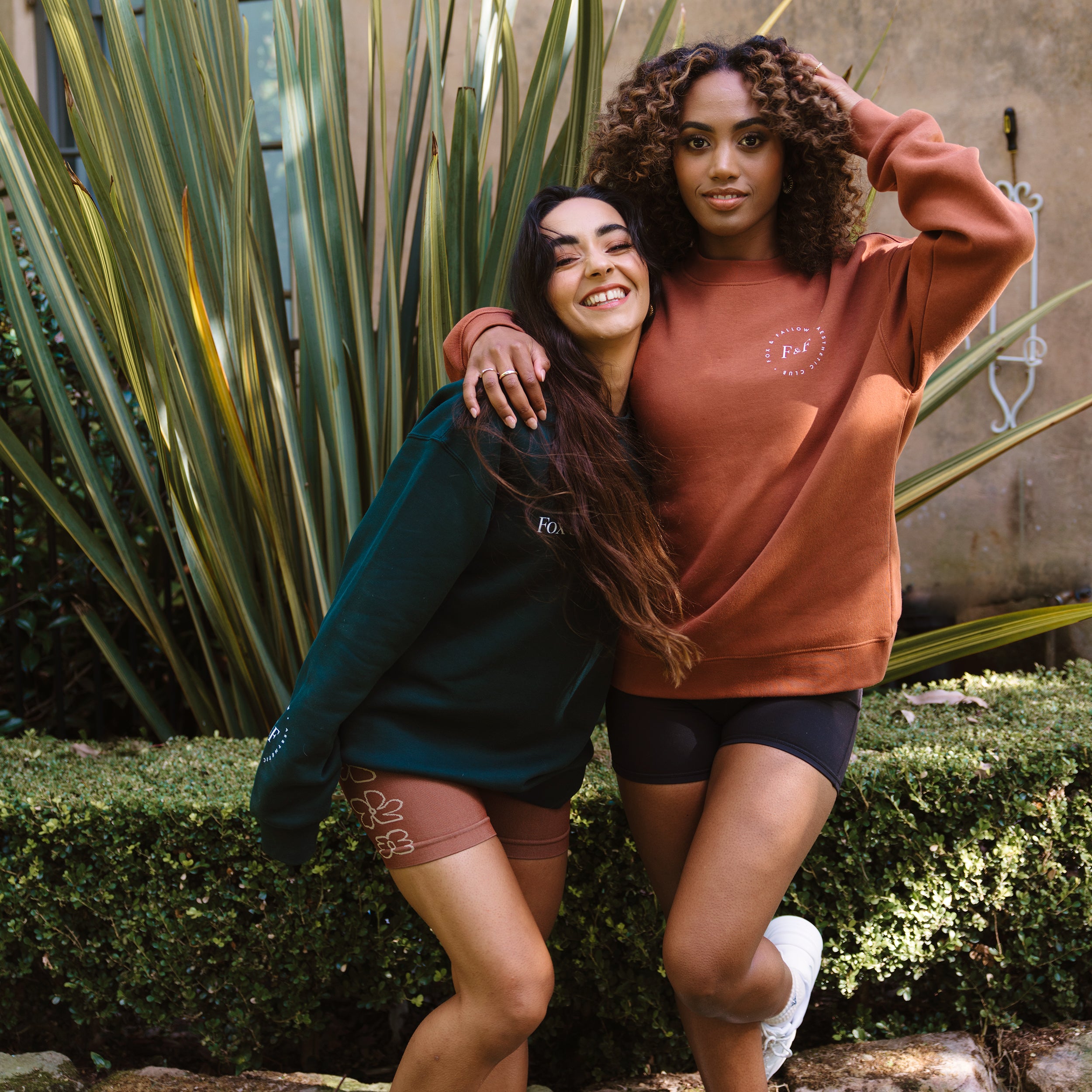 F&F Aesthetic Club 'Form Over Function' Crew - Rust - Unisex