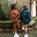 F&F Aesthetic Club 'Form Over Function' Crew - Rust - Unisex