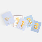 Baby Milestone Cards Powder Blue