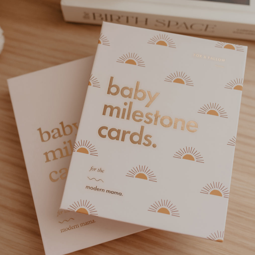 Baby Milestone Cards Boho